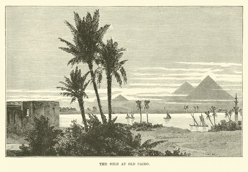 Le Nil au vieux Caire - English School