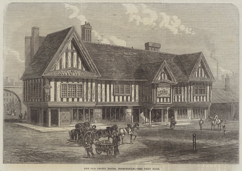 La vieille maison de la couronne, Birmingham - English School
