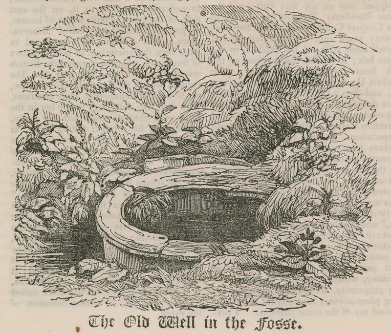 Le vieux puits dans le fossé, Pentonville, Londres - English School