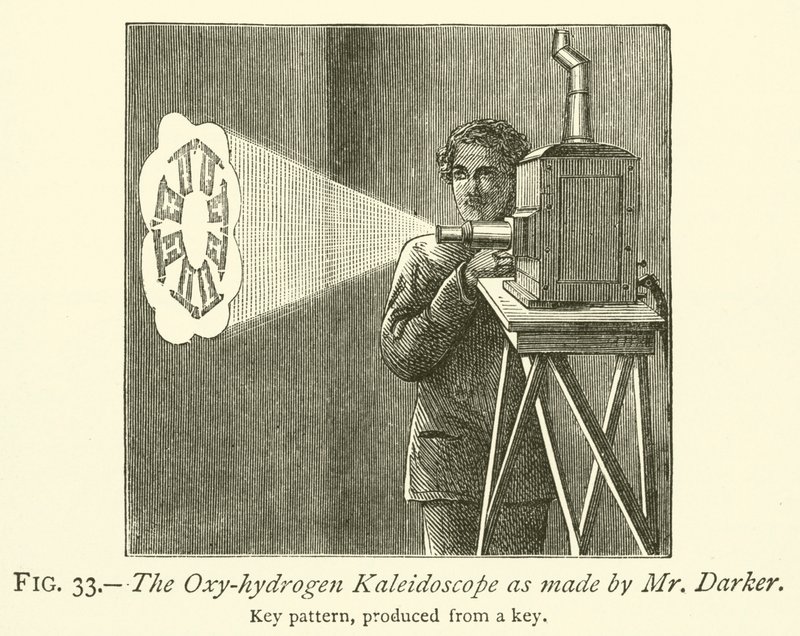Le Kaléidoscope Oxy-hydrogène de M. Darker - English School