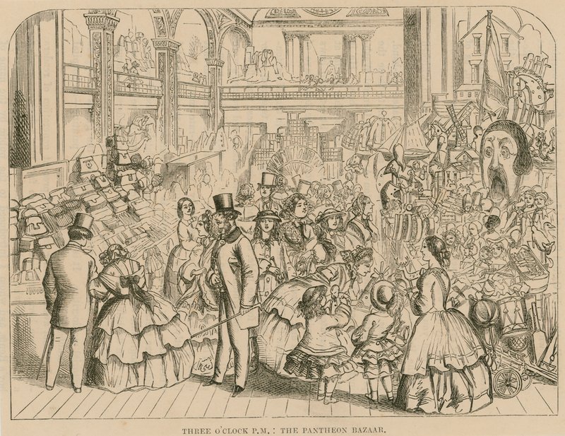 Le Bazar du Panthéon, Oxford Street, Londres - English School