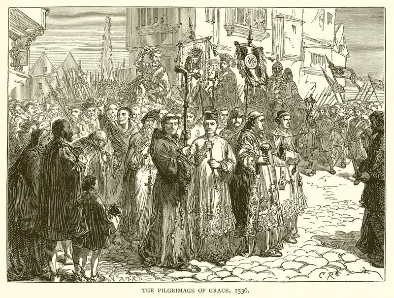 Le pèlerinage de Grâce, 1536 - English School