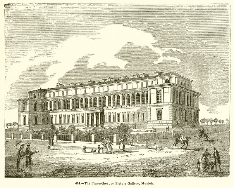 La Pinacothèque ou Galerie de tableaux, Munich - English School