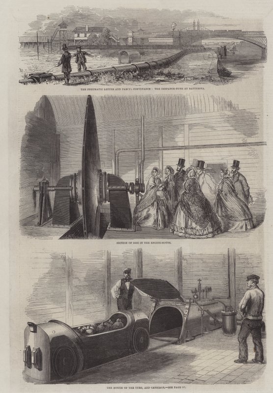 La dépêche pneumatique - English School
