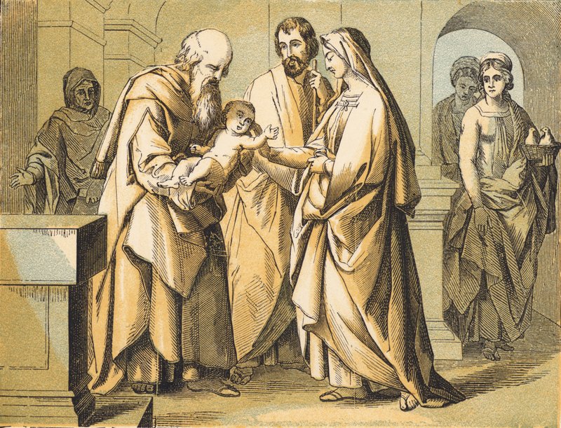 La Présentation au Temple - English School