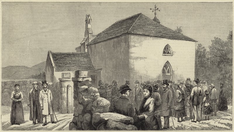 La Reine à Balmoral - English School