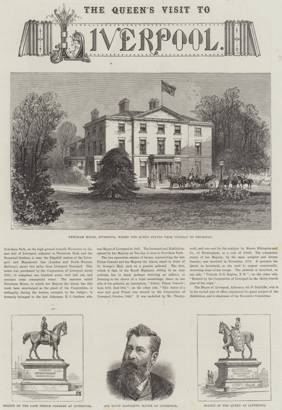 La visite de la reine à Liverpool - English School