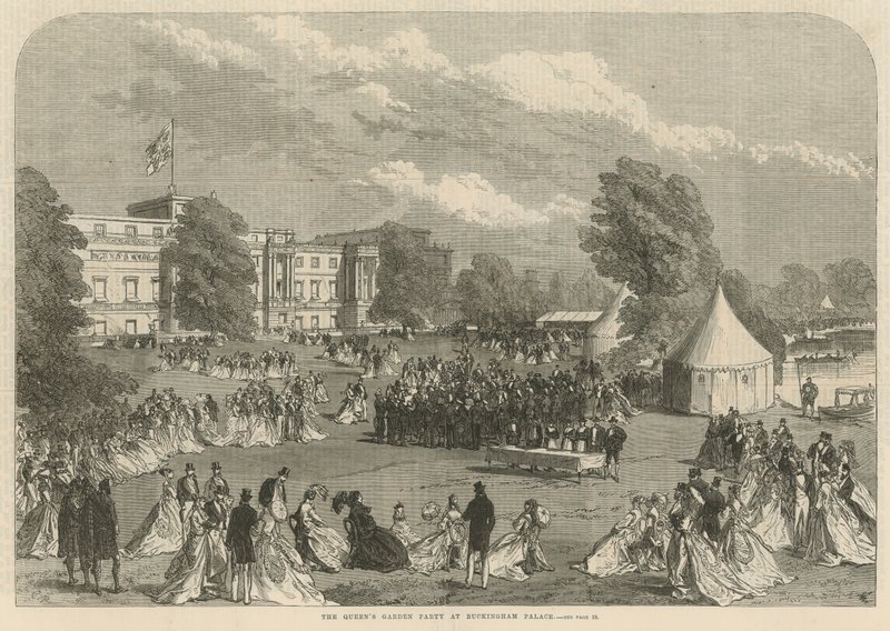 La garden-party de la reine au palais de Buckingham - English School
