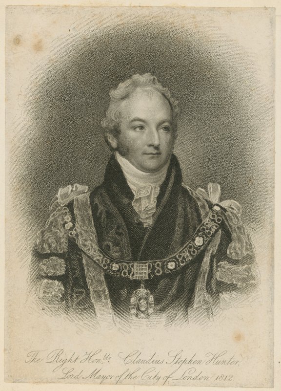 Le très honorable Claudius Stephen Hunter, Lord-maire de Londres - English School