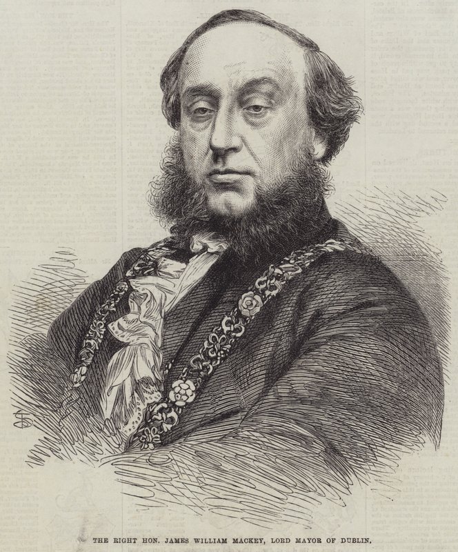 Le très honorable James William Mackey, lord-maire de Dublin (gravure) - English School