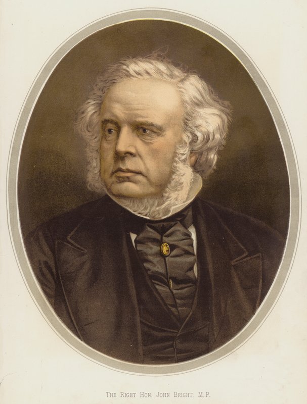 Le très honorable John Bright, MP - English School