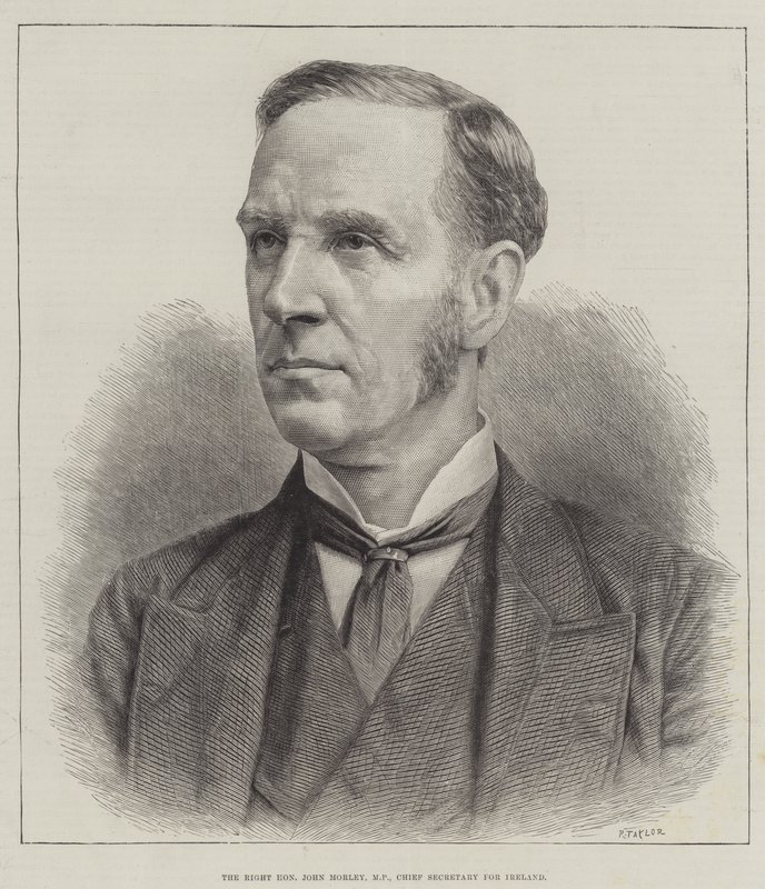 Le très honorable John Morley, MP, secrétaire en chef pour l