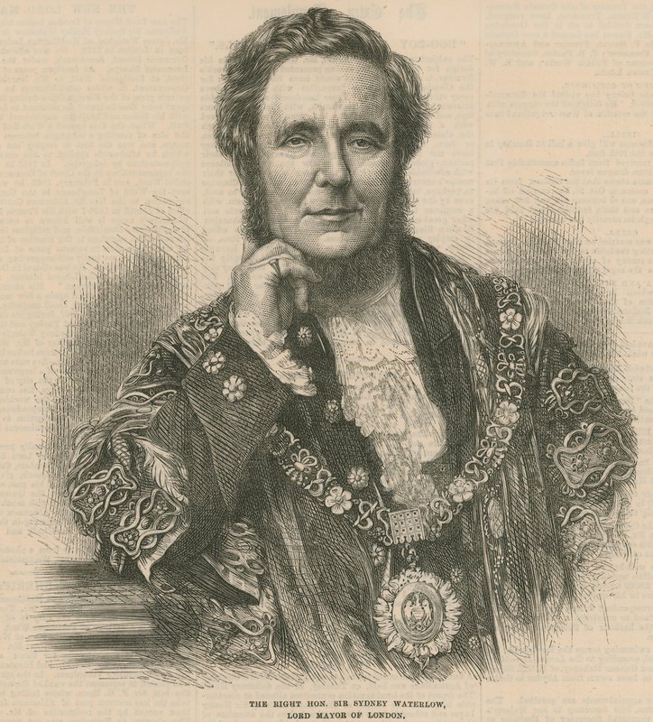 Le Très Honorable Sir Sydney Waterlow, Lord Maire de Londres - English School