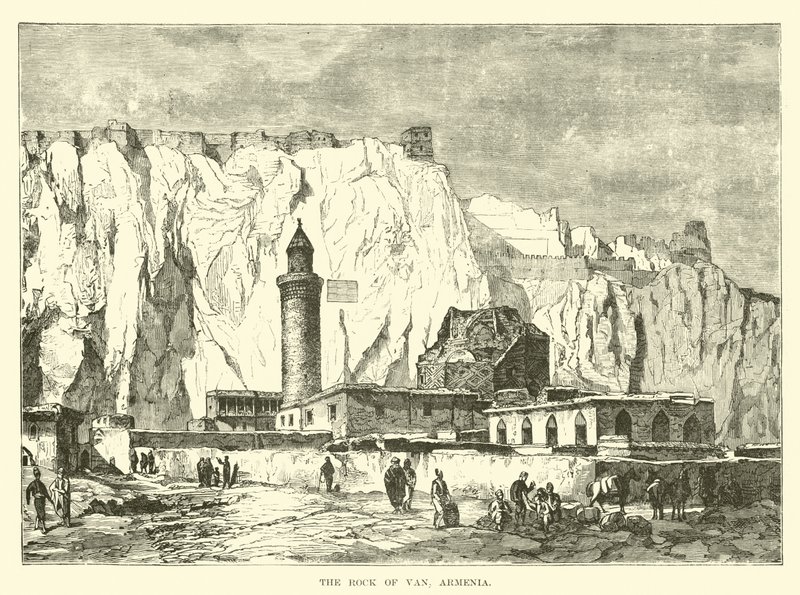 Le rocher de Van, Arménie - English School