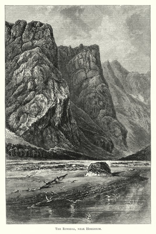 Le Romsdal, près de Horgheim - English School
