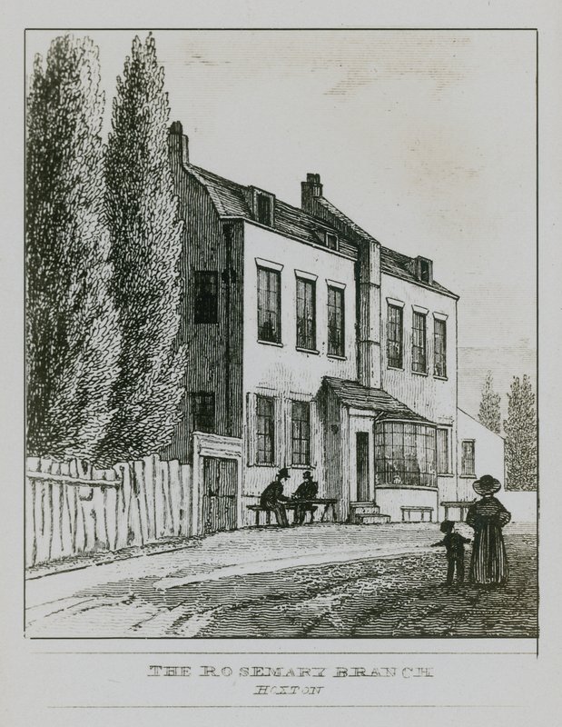 La branche de romarin à Hoxton - English School