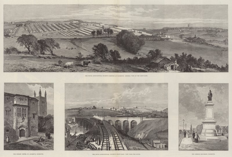 Réunion de la Royal Agricultural Society à Plymouth - English School
