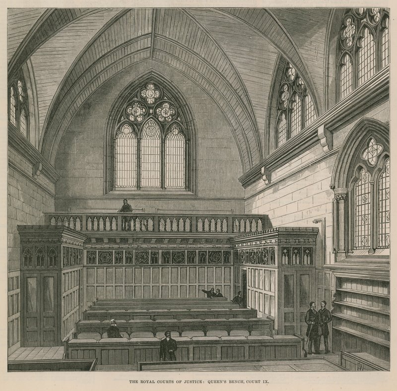 Les Cours royales de justice : Banc de la reine, Cour IX - English School
