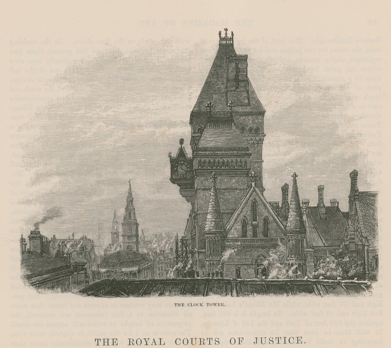 Les Cours royales de justice : La tour de l