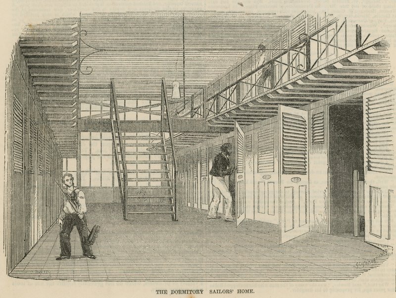 La Maison des Marins, Ratcliff : Le dortoir - English School