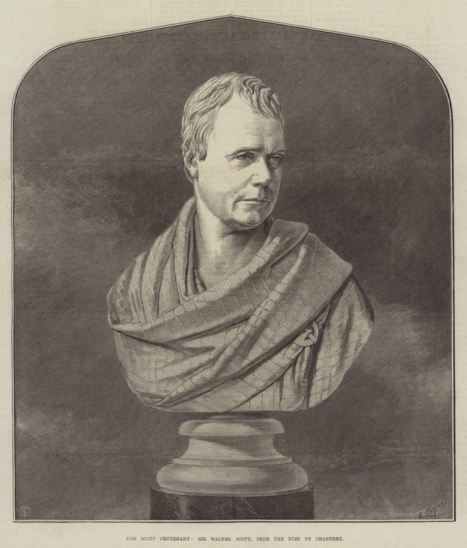 Le centenaire de Scott, Sir Walter Scott, d
