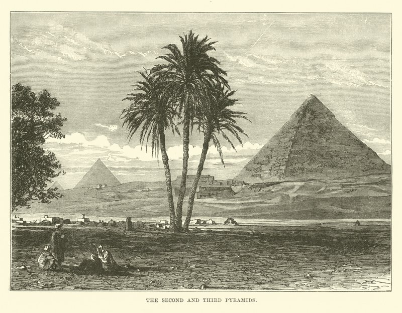 Les deuxième et troisième pyramides - English School