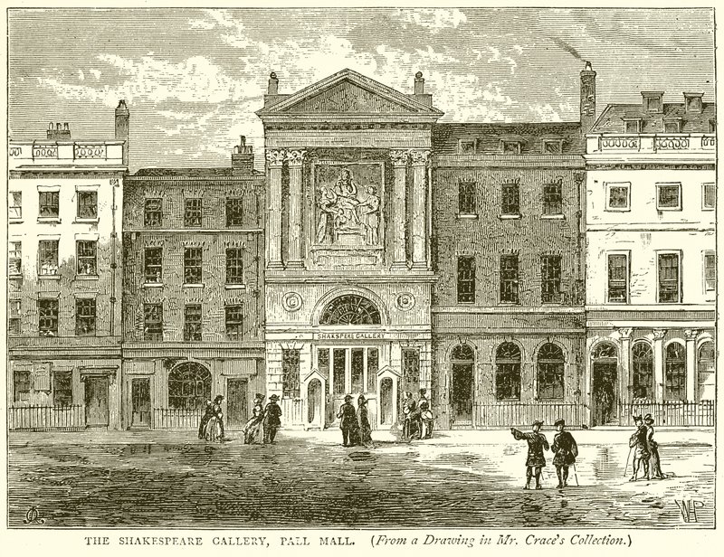 La galerie Shakespeare, Pall Mall - English School