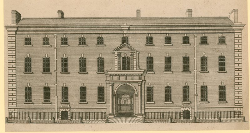 La South Sea House à Threadneedle Street, Londres - English School