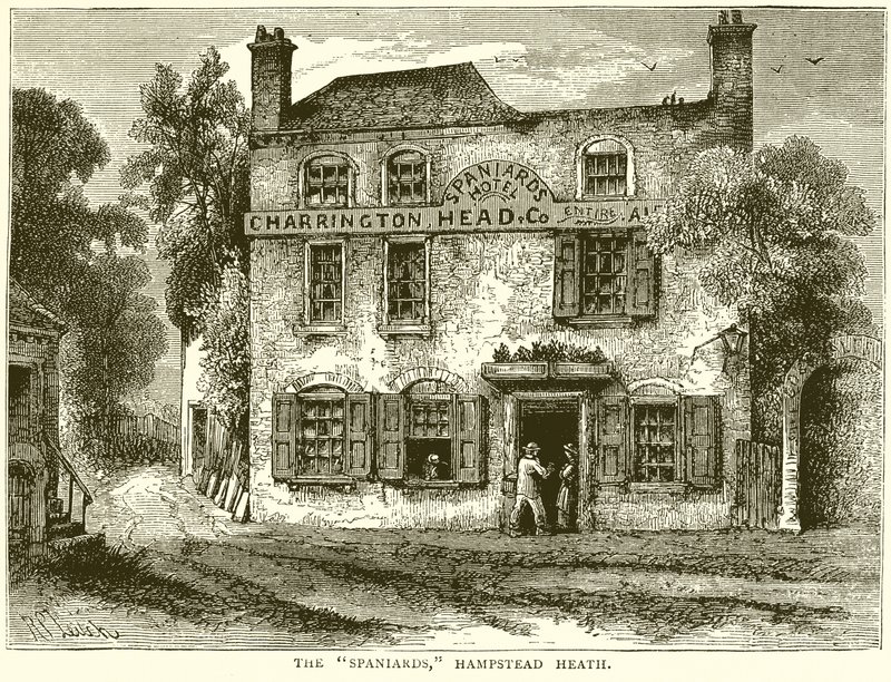 The Spaniards, Hampstead Heath - English School