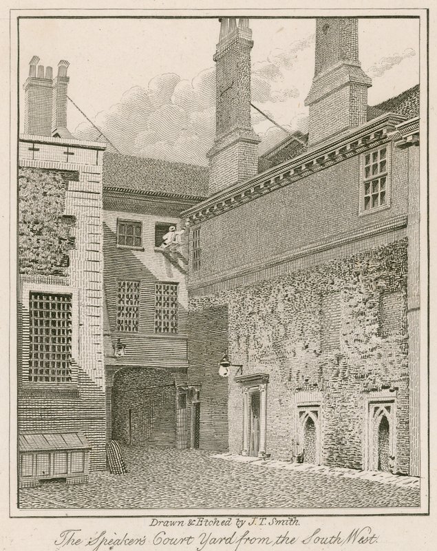 Cour du Président vue du sud-ouest - English School