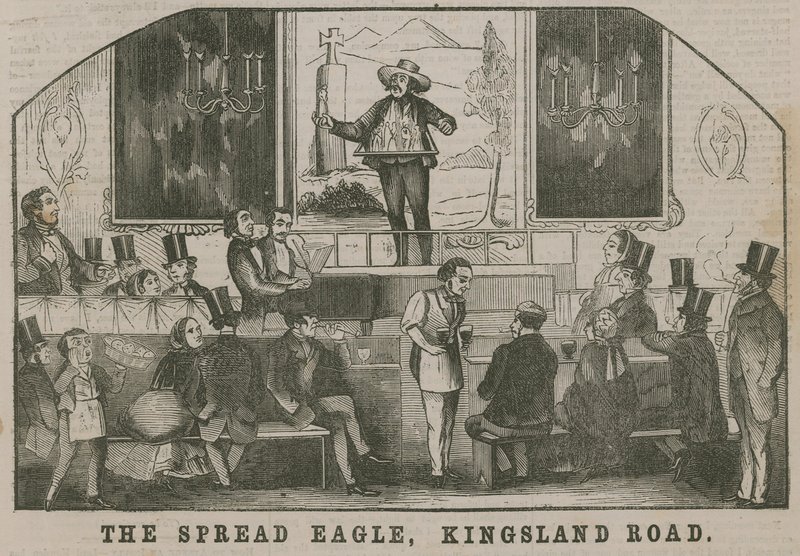 The Spread Eagle, Kingsland Road, Londres - English School