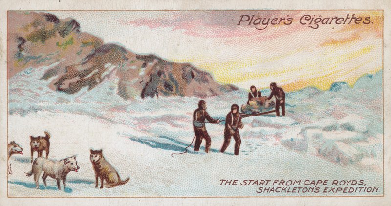 Le Départ du Cap Royds, Expédition de Shackleton - English School