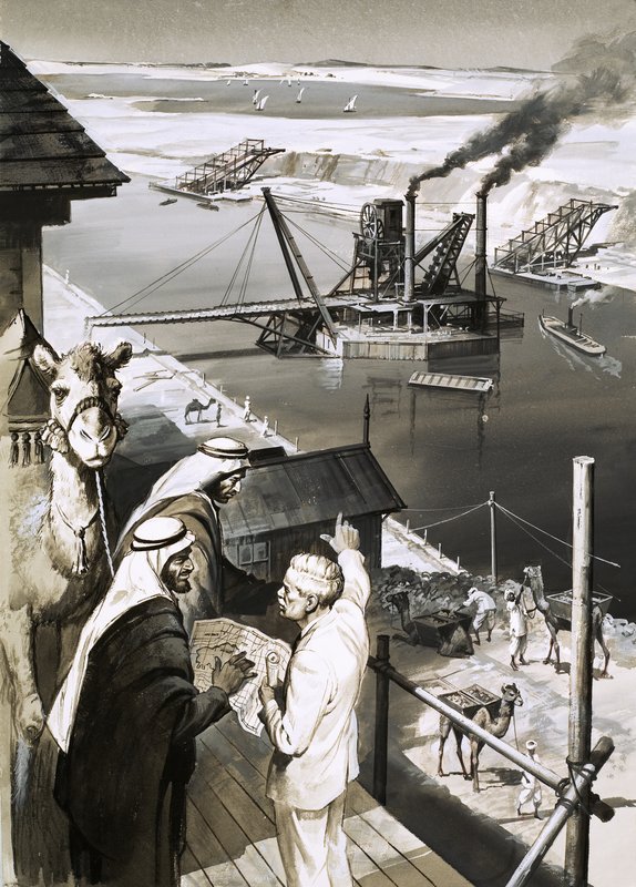 Le canal de Suez - English School