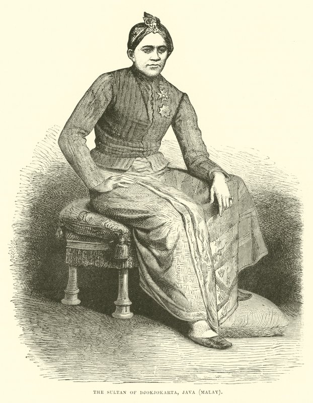 Le Sultan de Djokjokarta, Java, Malais - English School