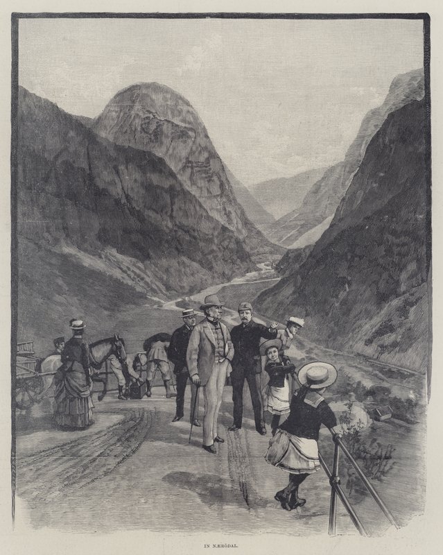 Le "Sunbeam" en Norvège, par Lady Brassey - English School