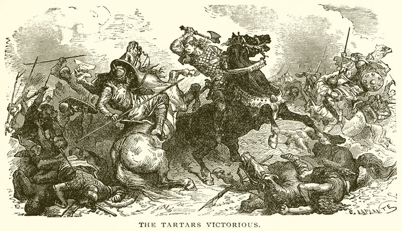 Les Tartares victorieux - English School