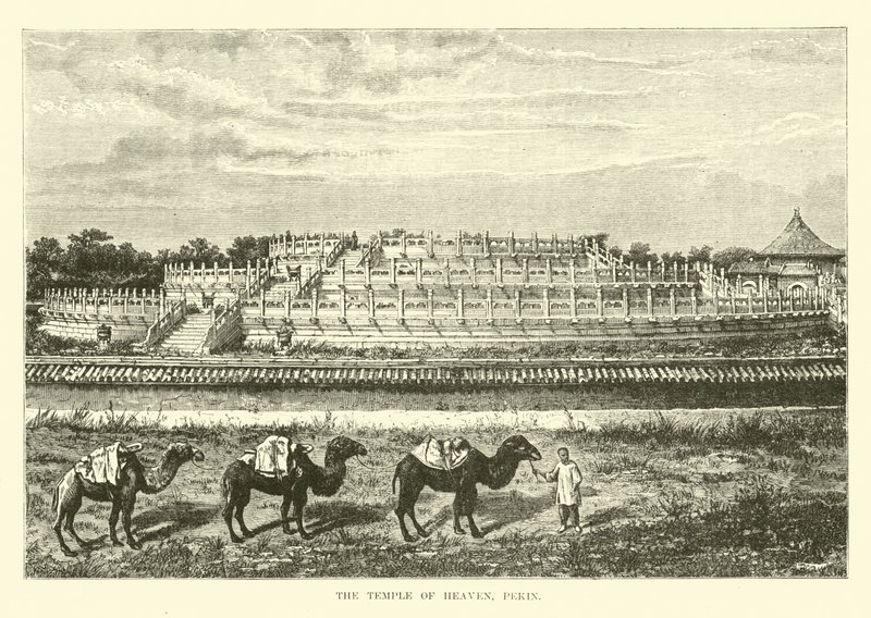 Le Temple du Ciel, Pékin - English School
