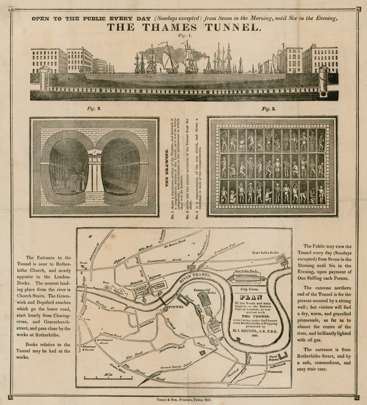Le tunnel de la Tamise - English School