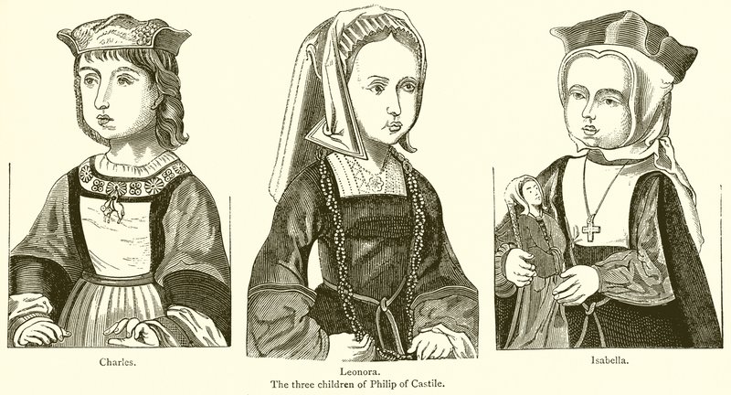 Les trois enfants de Philippe de Castille - English School