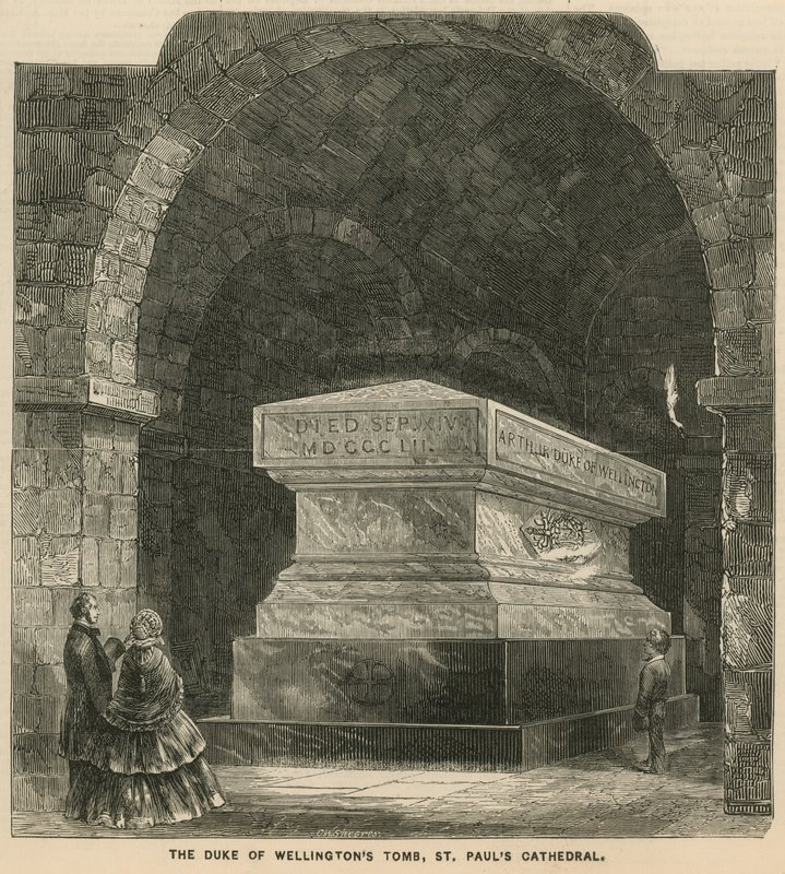 Tombe du duc de Wellington - English School