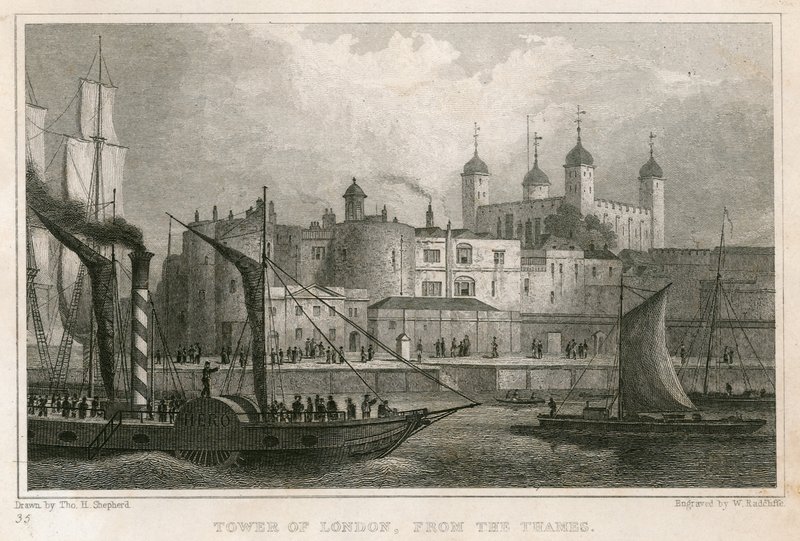 La tour de Londres - English School