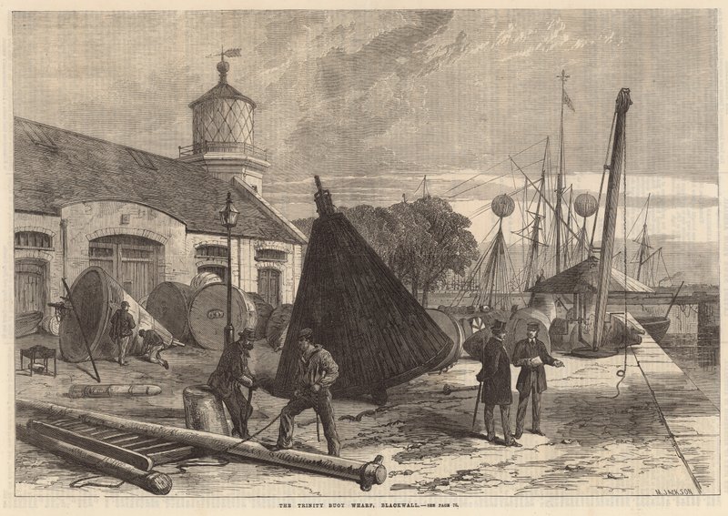 Le quai de la Trinité, Blackwall - English School