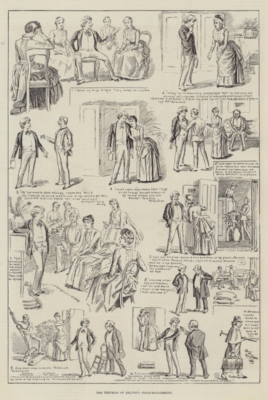 Les ennuis de la gestion de scène amateur - English School