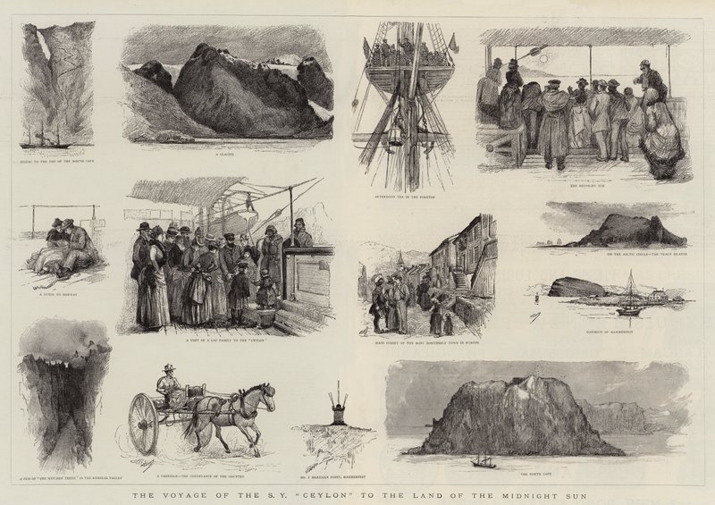 Le voyage du SY "Ceylon" vers la terre du soleil de minuit - English School