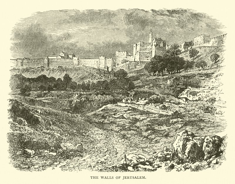 Les murs de Jérusalem - English School
