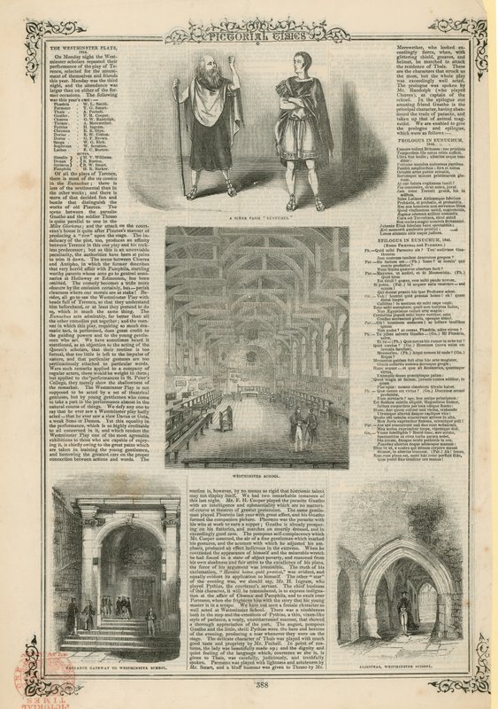 Les pièces de Westminster - English School