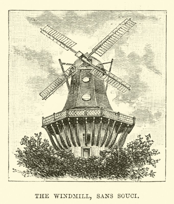 Le moulin à vent, Sans Souci - English School