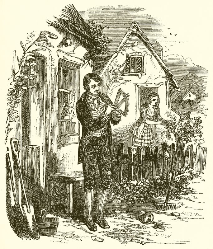 Le jeune Robert Burns - English School