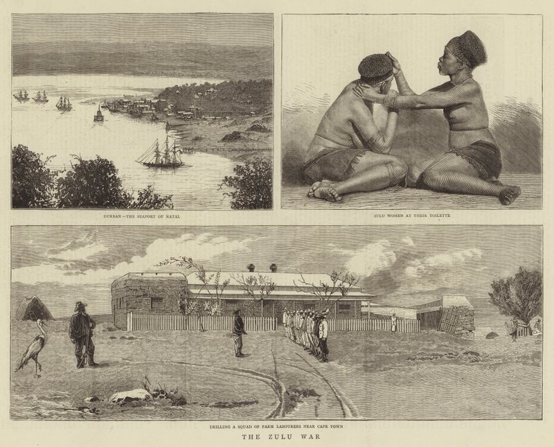 La guerre zouloue - English School