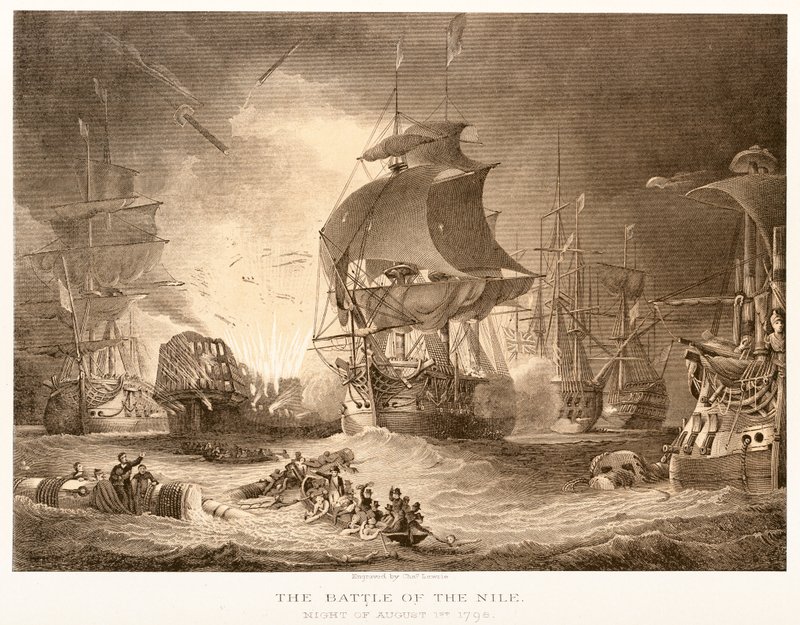 La bataille du Nil - English School